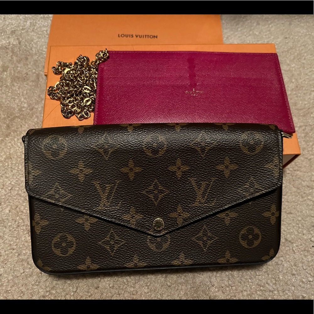Louis Vuitton Felicie Pochette with cardholder
